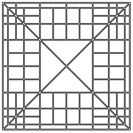 16" x 16" ABS pad